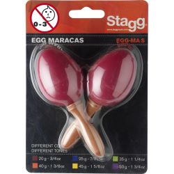 STAGG Maracas rot (1 Paar)